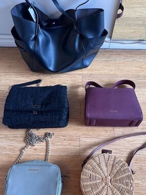 Lot of 5 bags